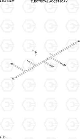 9150 ELECTRICAL ACCESSORY R800LC-9 FS, Hyundai