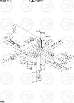 9230 FUEL PUMP 1 R800LC-9 FS, Hyundai