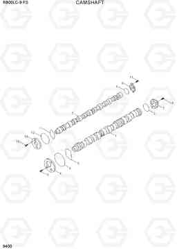 9400 CAMSHAFT R800LC-9 FS, Hyundai