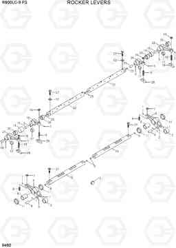 9460 ROCKER LEVERS R800LC-9 FS, Hyundai