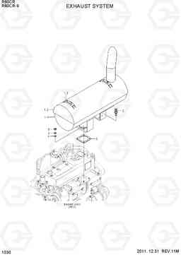 1030 EXHAUST SYSTEM R80CR-9, Hyundai