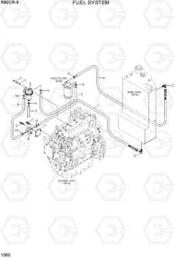 1060 FUEL SYSTEM R80CR-9, Hyundai