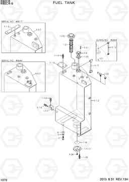 1070 FUEL TANK R80CR-9, Hyundai