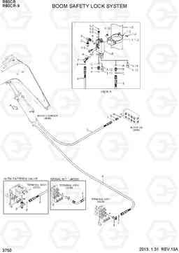 3750 BOOM SAFETY LOCK SYSTEM R80CR-9, Hyundai