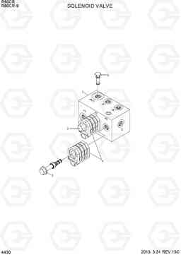 4430 SOLENOID VALVE R80CR-9, Hyundai