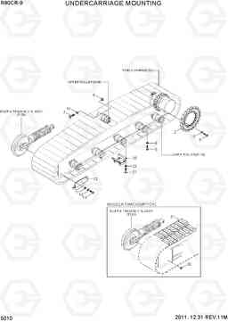 5010 UNDERCARRIAGE MOUNTING R80CR-9, Hyundai