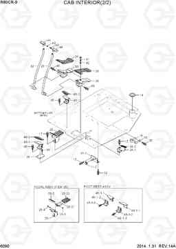6090 CAB INTERIOR(2/2) R80CR-9, Hyundai