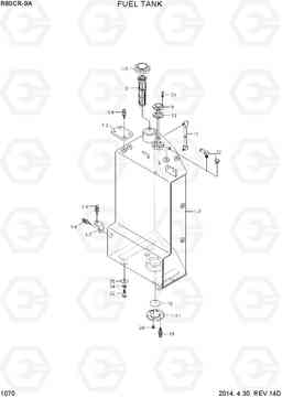 1070 FUEL TANK R80CR-9A, Hyundai