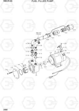 2090 FUEL FILLER PUMP R80CR-9A, Hyundai