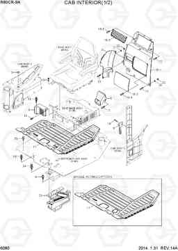 6080 CAB INTERIOR(1/2) R80CR-9A, Hyundai