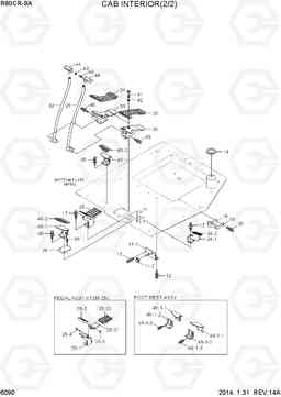 6090 CAB INTERIOR(2/2) R80CR-9A, Hyundai