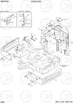 6200 COWLING R80CR-9A, Hyundai