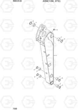 7200 ARM(1.6M, STD) R80CR-9A, Hyundai