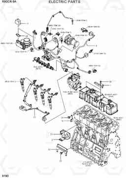 9180 ELECTRIC PARTS R80CR-9A, Hyundai