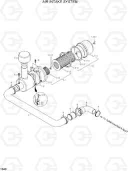 1040 AIR INTAKE SYSTEM R95W-3, Hyundai