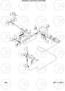 1060 ENGINE CONTROL SYSTEM R95W-3, Hyundai