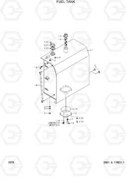 1070 FUEL TANK R95W-3, Hyundai