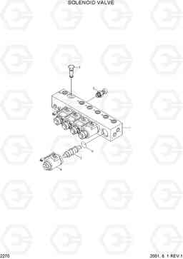 2270 SOLENOID VALVE R95W-3, Hyundai