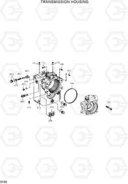 3130 TRANSMISSION HOUSING R95W-3, Hyundai