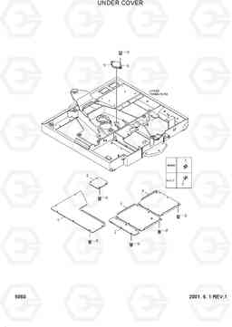 5060 UNDER COVER R95W-3, Hyundai