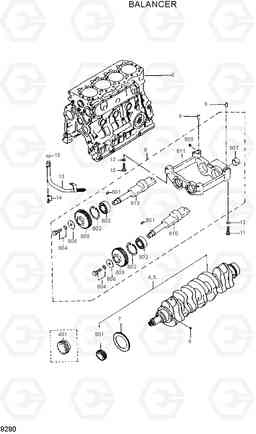 9290 BALANCER R95W-3, Hyundai