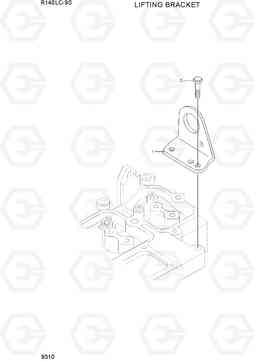 9310 LIFTING BRACKET R140LC-9S(BRAZIL), Hyundai