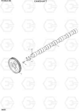 9400 CAMSHAFT R140LC-9S(BRAZIL), Hyundai