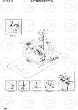 2090 BOTTOM ELECTRIC R160LC-9S(BRAZIL), Hyundai