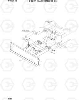 6430 DOZER BLADE(R160LCD-9S) R160LC-9S(BRAZIL), Hyundai