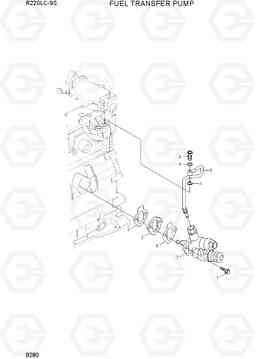 9280 FUEL TRANSFER PUMP R220LC-9S(BRAZIL), Hyundai