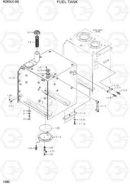 1080 FUEL TANK R260LC-9S(BRAZIL), Hyundai