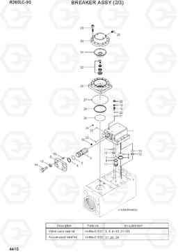 4410 BREAKER ASSY (2/3) R260LC-9S(BRAZIL), Hyundai