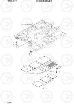 6260 UNDER COVER R260LC-9S(BRAZIL), Hyundai