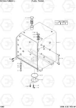 1080 FUEL TANK R210LC-7(#98001-), Hyundai