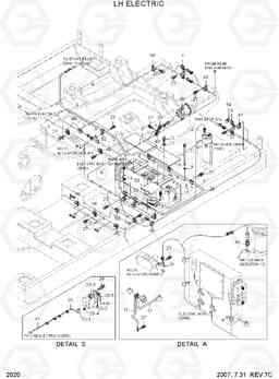 2020 LH ELECTRIC R210LC-7H(#9001-), Hyundai