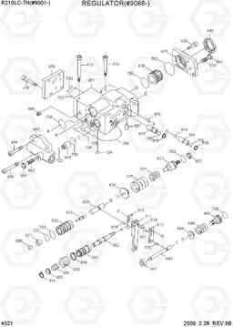 4021 REGULATOR(#9068-) R210LC-7H(#9001-), Hyundai