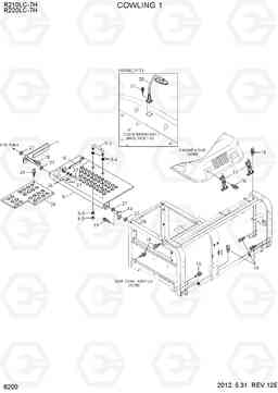 6200 COWLING 1 R210LC-7H(#9001-), Hyundai