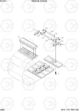 5050 TRACK CHAIN R110-7(INDIA), Hyundai