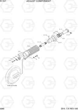 5060 ADJUST COMPONENT R110-7(INDIA), Hyundai