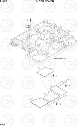 6260 UNDER COVER R110-7(INDIA), Hyundai