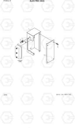 2050 ELECTRIC BOX R140LC-9(INDIA), Hyundai