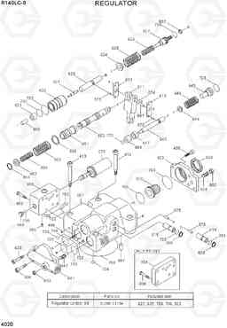 4020 REGULATOR R140LC-9(INDIA), Hyundai