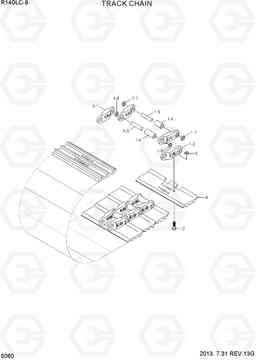 5060 TRACK CHAIN R140LC-9(INDIA), Hyundai