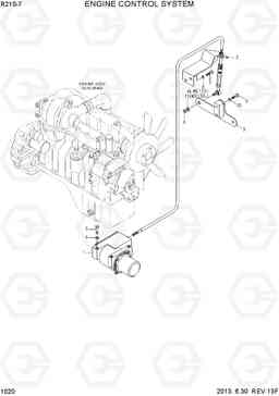 1020 ENGINE CONTROL SYSTEM R210-7(INDIA), Hyundai