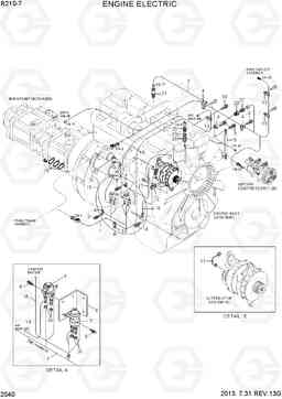 2040 ENGINE ELECTRIC R210-7(INDIA), Hyundai