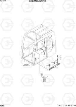 6010 CAB MOUNTING R210-7(INDIA), Hyundai