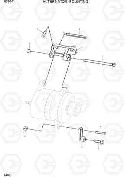 9400 ALTERNATOR MOUNTING R210-7(INDIA), Hyundai