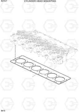 9410 CYLINDER HEAD MOUNTING R210-7(INDIA), Hyundai