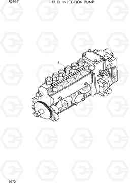 9570 FUEL INJECTION PUMP R210-7(INDIA), Hyundai