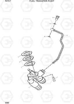 9580 FUEL TRANSFER PUMP R210-7(INDIA), Hyundai